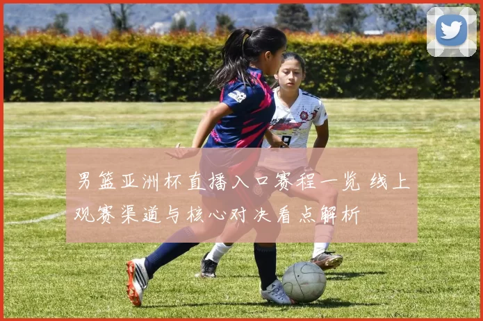 男篮亚洲杯直播入口赛程一览 线上观赛渠道与核心对决看点解析